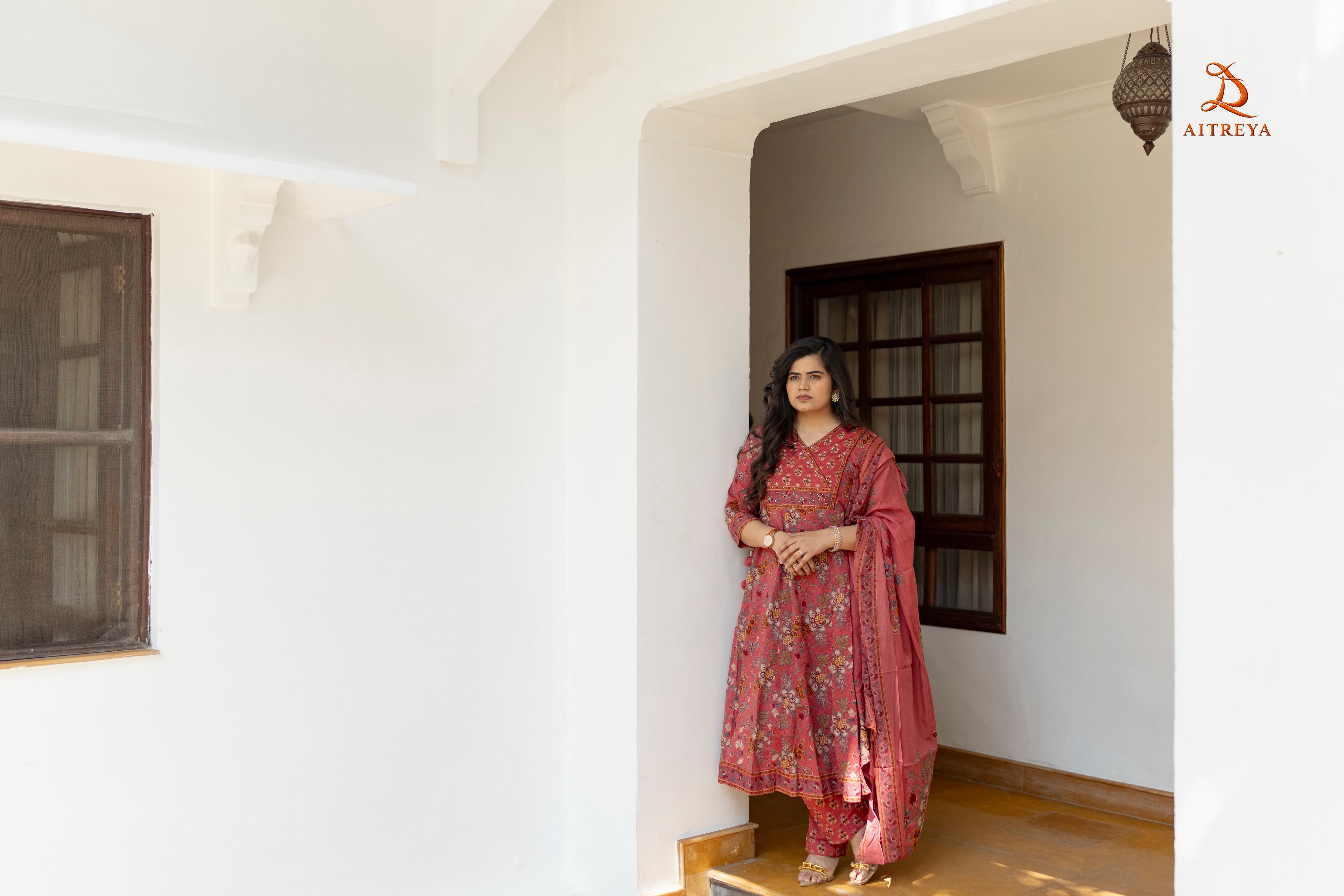 Gulbahaar Rose Festive Set